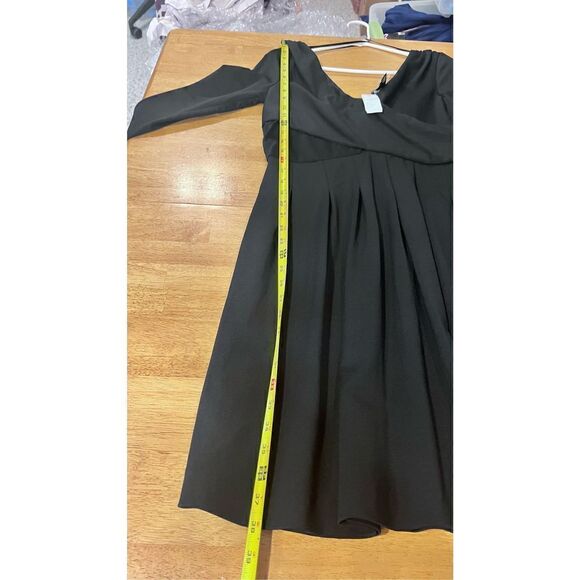 PINK TARTAN VERSAILLES VOGUE BLACK DRESS WOMENS SIZE M NEW ($395) - Picture 13 of 14